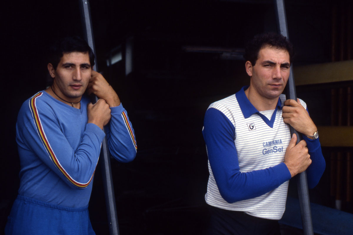 i fratelli carmine e giuseppe abbagnale prima delle olimpiadi di seoul 1988