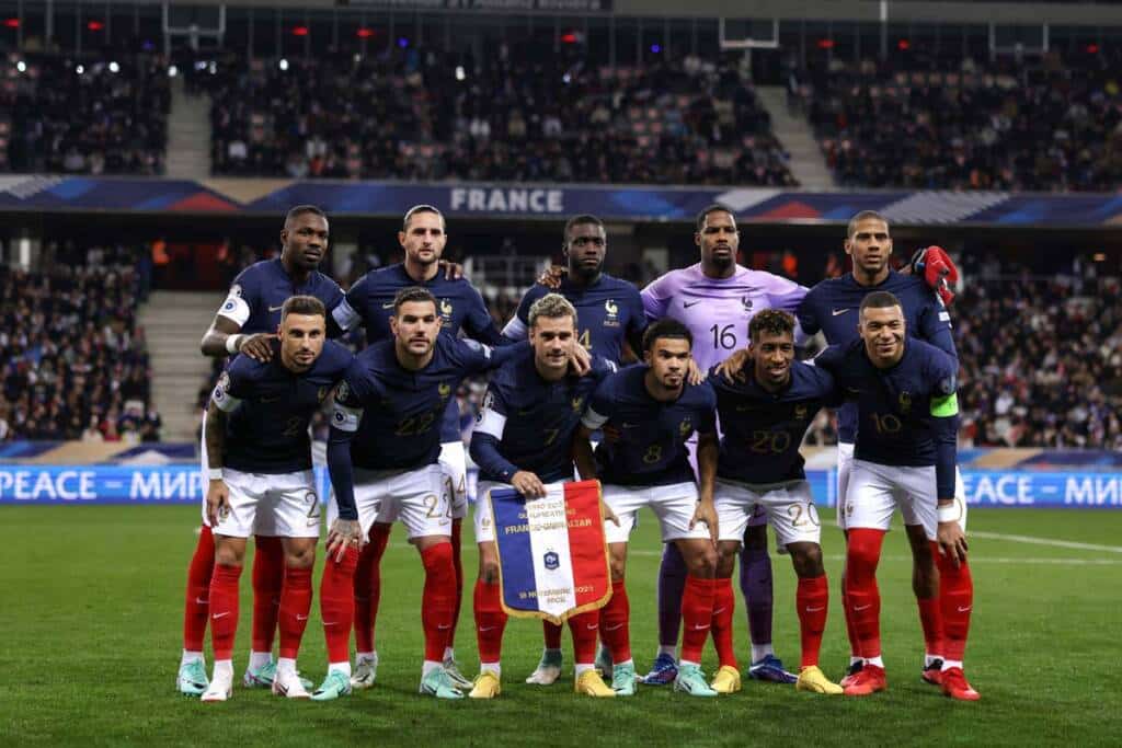 la squadra nazionale francese di calcio