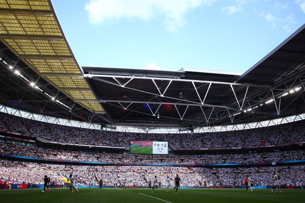 stadio di wembley durante la finale playoff inglese