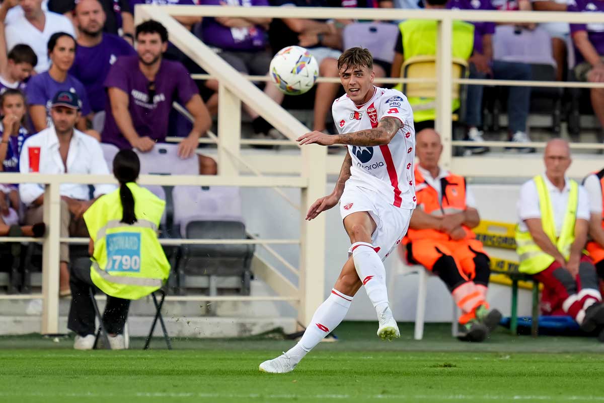 Daniel Maldini con la maglia del monza